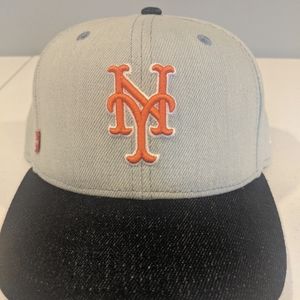 Mets Levis 59fifty Hat. RARE 7 1/8